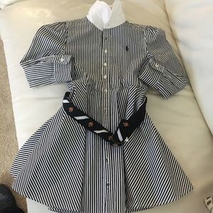5t Polo dress with belt